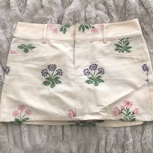 Alice + Olivia Floral Skirt